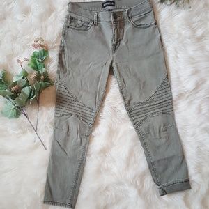 Express Olive green skinny pants